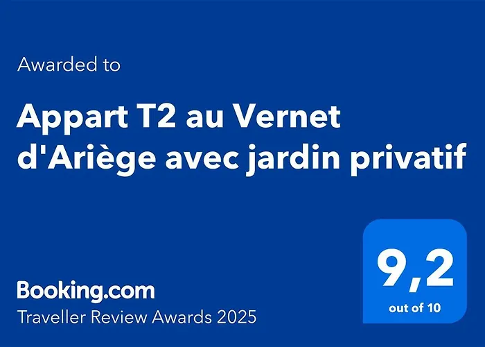 Appart T2 Au Vernet D\'Ariege Avec Jardin Privatif
